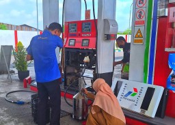 Polresta Sidoarjo Cek SPBU, Antisipasi Penyelewengan BBM Jelang Lebaran