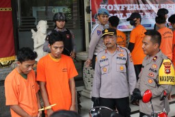 Selama Operasi Cipkon Polres Badung Ungkap Kasus Tindak Pidana Umum Dan Narkotika