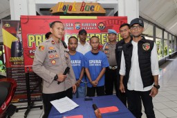 Unit Reskrim Polsek Bubutan Berhasil Amankan Dua Tersangka Kasus Tindak Pidana Pencurian Dengan Kekerasan