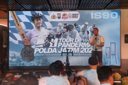 Sambut Hari Bhayangkara ke - 78 Polda Jatim Gelar Balap Sepeda Tour de Panderman