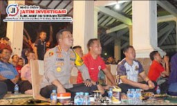 Nobar Geden U-23 Indonesia Vs Uzbekistan, Diprakarsai Langsung Kapolresta Sidoarjo di Sambut Antusias Masyarakat