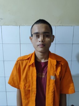 Polres Pelabuhan Tanjung perak Berhasil Amankan Pelaku Curanmor TKP Depan Warkop Green Jl. Tanjung Sadari