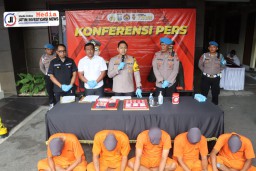 Polres Tulungagung Berhasil Mengungkap 251,17 gram Narkotika Jenis Sabu