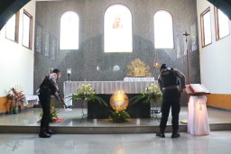Polres Tanjung Perak Sterilisasi Sejumlah Gereja, Jelang Kenaikan Yesus Kristus 2024