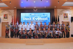 Perjuangan Sesungguhnya di Mulai, Lapas Narkotika Kelas IIA Pamekasan Ikuti Desk Evaluasi TPI