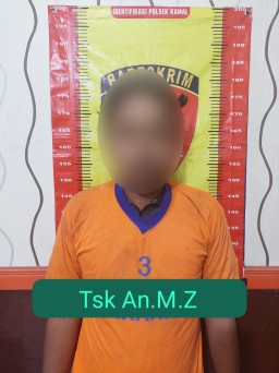 Polsek Kamal Polres Bangkalan Berhasil Ungkap Kasus Curanmor TKP Parkiran Puskesmas