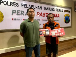 Polres Pelabuhan Tanjung Perak Berhasil Mengamankan Seorang Sopir Diduga Edarkan Sabu
