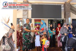Generasi Sehat Bersama Satgas TMMD 120 Kodim 0816/Sidoarjo Dalam Upaya Pencegahan Stunting