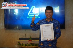 Perumda Delta Tirta Sidoarjo Raih Sertifikat ISO 9001:2015, Bukti Kerja Keras Internal Yang Semakin Baik dan Solid