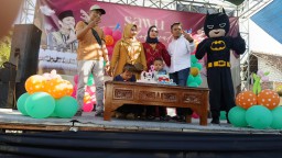 Hiburan Serta  Pengajian Ustadz Jeje Meriahkan Ulang Tahun Putra dan Putri Sang Baihaki Akbar