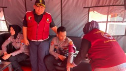 Pastikan Personel Pengamanan WWF Tetap Prima, Polresta Banyuwangi Siagakan Tenaga Medis