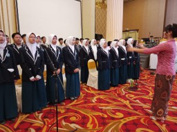 Purna Siswa SMK Dharma Bahari Tahun 2023/2024 di Gedung Zhang Palace di Jalan Lontar Surabaya