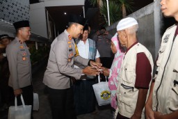 Safari Sholat Subuh di Masjid Al Khalid, Kapolres Kediri Kota Sampaikan Pesan Kamtibmas