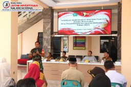 Membangun Kesadaran Bersama, Dansatgas TMMD 120 Sidoarjo Sosialisasikan Nilai-Nilai Pancasila di Desa Penambangan