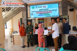Sosialisasi dan Pelayanan Integrasi Administrasi Penduduk Gratis di Desa Penambangan, Wujud Komitmen TMMD Ke-120 Sidoarjo yang Gemilang