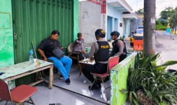 Sat Samapta Polres Bangkalan Laksanakan Patroli Dialogis Sambangi Perumahan Graha Mentrai , Titip Pesan Kamtobmas