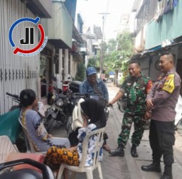 Bhabinkamtibmas Kelurahan Nyamplungan Himbau Warga Waspada Aksi Pencurian