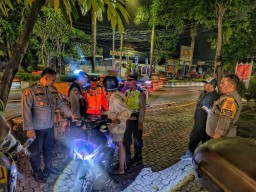 Polsek Kuta Selatan Gelar Patroli Skala Besar Malam Minggu, 5 Pengendara Ditindak