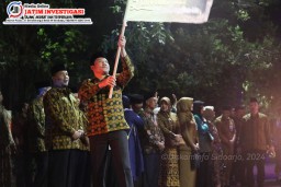 Kloter Besar Terakhir Calon Jamaah Haji Sidoarjo di Berangkatkan Plt. Bupati Sidoarjo
