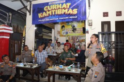 Cangrukan Kamtibmas, Upaya Polres Tanjung Perak Ciptakan Situasi Aman