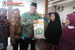 PLt. Bupati Sidoarjo Memerintahkan OPD Pengampu Memonitor Distribusi Bantuan Pangan