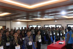 Polres Tabanan Ikuti Sidang Terbuka Penentuan Kelulusan Untuk Mengikuti Rikkes Tahap II Penerimaan Calon Bintara dan Tamtama Polri T.A. 2024