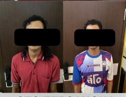 Polisi Amankan 2 Pelaku Pengroyok Pemotor di Lamongan Karena Tak Terima Disalip