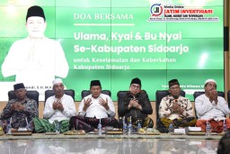 Pemkab Sidoarjo Gelar Doa Bersama Kyai dan Ulama di Pendopo Delta Wibawa