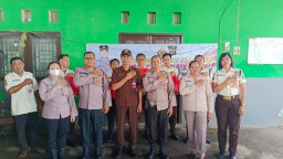 Tingkatkan Komunikasi Dengan Tenaga Satpam, Polres Badung Gelar Minggu Kasih Di Puspem Badung