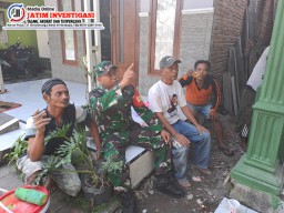 Warga Desa Penambangan Bergembira dan Bersyukur Atas Hasil TMMD ke-120 Kodim 0816/Sidoarjo