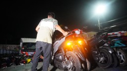Gerebek Balap Liar Lintas Kabupaten di Lomaer Blega, Polres Bangkalan Amankan 52 Motor
