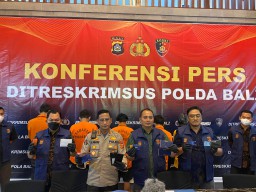 Polda Bali Ungkap Kasus Tindak Pidana Penipuan Online