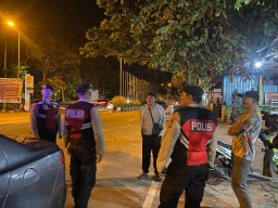 Cegah Aksi Kejahatan, Polres Badung Tingkatkan Blue Light Patrol