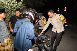 HUT Persebaya ke 97, Polres Bangkalan Gelar Penyekatan Suporter Bonek Madura ke Surabaya