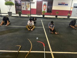 Remaja Ala Gangster di Amankan Patroli Perintis Polrestabes Surabaya