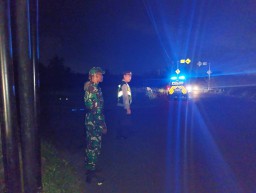 Patroli Sinergitas TNI-POLRI Dalam Menjaga Kamtibmas