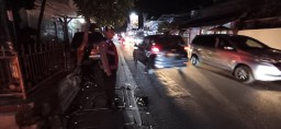 Cegah Curat Curas Curanmor Samapta Polsek Kuta Utara Blue Light Patrol di Jalan Batu Bolong
