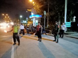 Samapta Polsek Mengwi Lakukan Patroli Jalur Terminal