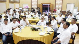 Kapolres AKBP Teguh Priyo Wasono Hadiri Pisah Sambut Kajari Badung