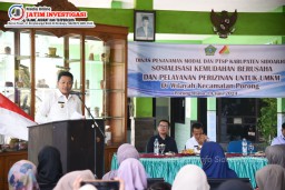 Plt. Bupati Sidoarjo Siapkan Program Bantuan Dana Bergulir Untuk Support UMKM Naik Kelas