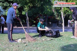 Olahraga dan Kerja Bakti Bareng, Plt Bupati Subandi Bangun Kekompakan Untuk Sidoarjo