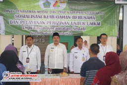Plt Bupati Subandi dan DPM-PTSP Jemput Bola, Pelaku UMKM Semakin Mudah Urus Izin