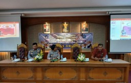 Jumat Curhat Polsek Abiansemal Bersama Linmas, Bahas Situasi Kamtibmas &amp; Pencegahan Kejahatan