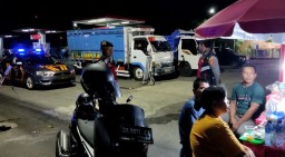 Polres Badung Tingkatkan Blue Light Patrol Sambangi SPBU