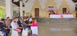 Polda Bali Gelar Minggu Kasih Bertempat Di Wantilan Kedonganan Desa Kedonganan