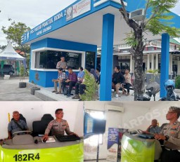 Jelang HUT Bhayangkara Ke 78, Petugas Pelayanan Satpas Colombo Melayani Pemohon SIM dengan Humanis dan Semakin Meningkat
