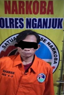 Pengedar Sabu Ditangkap di Nganjuk, 20 Gram Sabu Disita