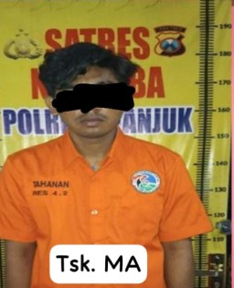 Pengedar Sabu Ditangkap di Nganjuk, 2,04 Gram Sabu Disita