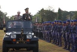 Polda Bali gelar upacara Peringatan Hari Bhayangkara ke-78