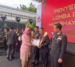 Meriahkan HUT Bhayangkara ke - 78 Polres Badung Sabet Beberapa Piala
